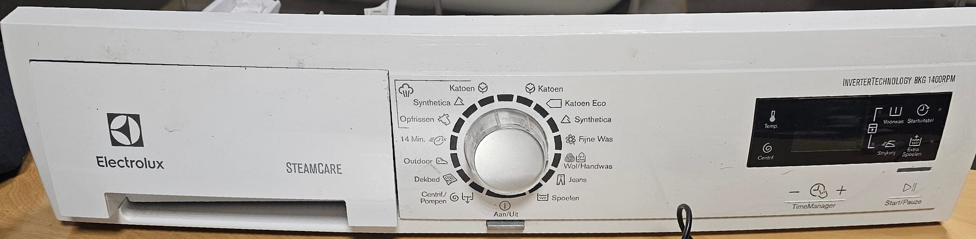 Bedieningspaneel Electrolux Steamcare - Afbeelding 2